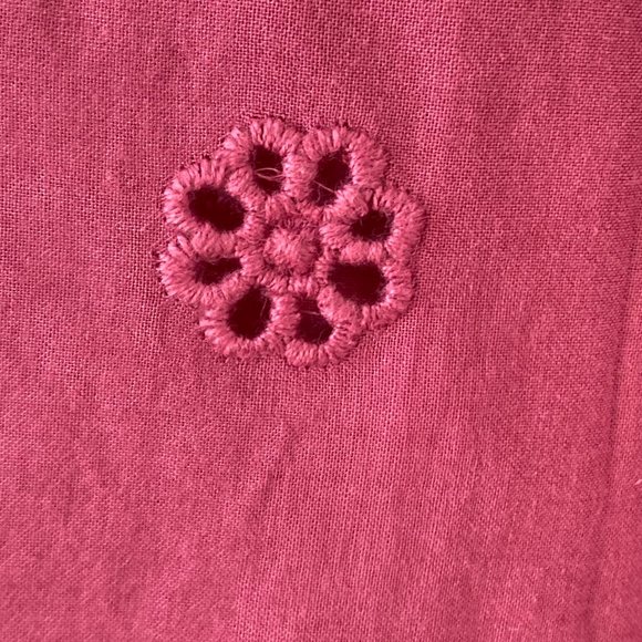 NWT George Women's Plum Broderie Anglais Lightweight Blouse Size 20 Barbiecore - Picture 7 of 11